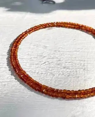 Golden Ember – Ultra-fine Spessartine Garnet Jewelry